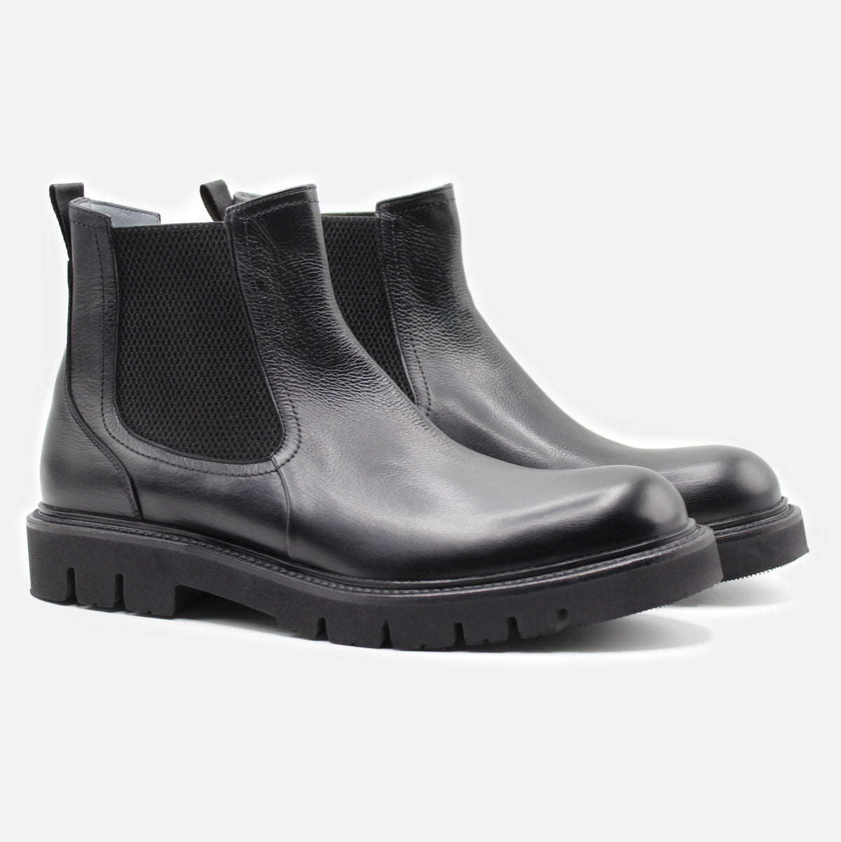 Moena Black Calfskin