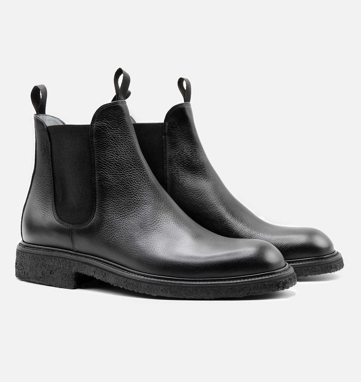 Ussita Black Calfskin