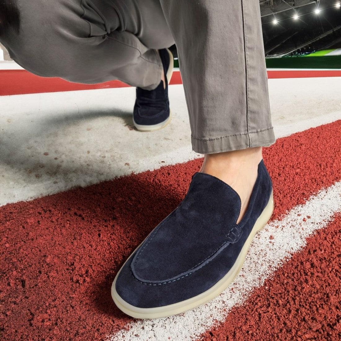 Capri Suede Dark Blue