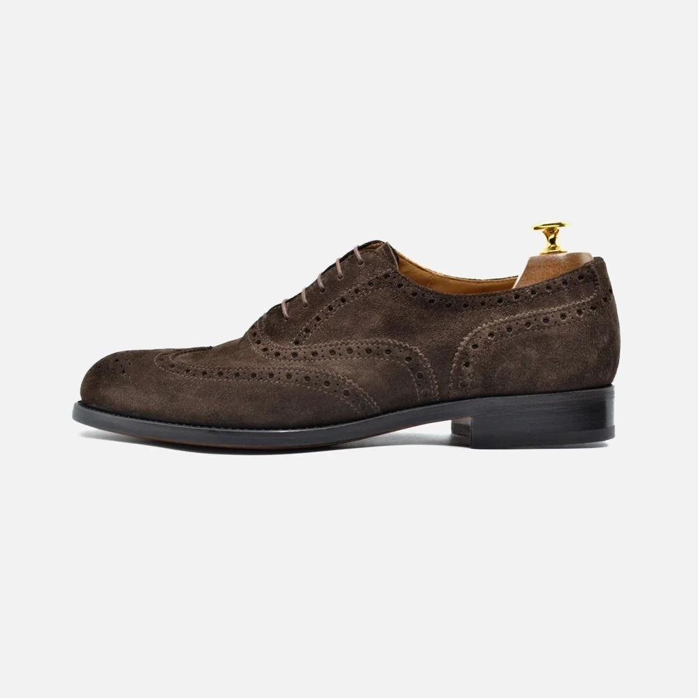 Madonie Suede Dark Brown