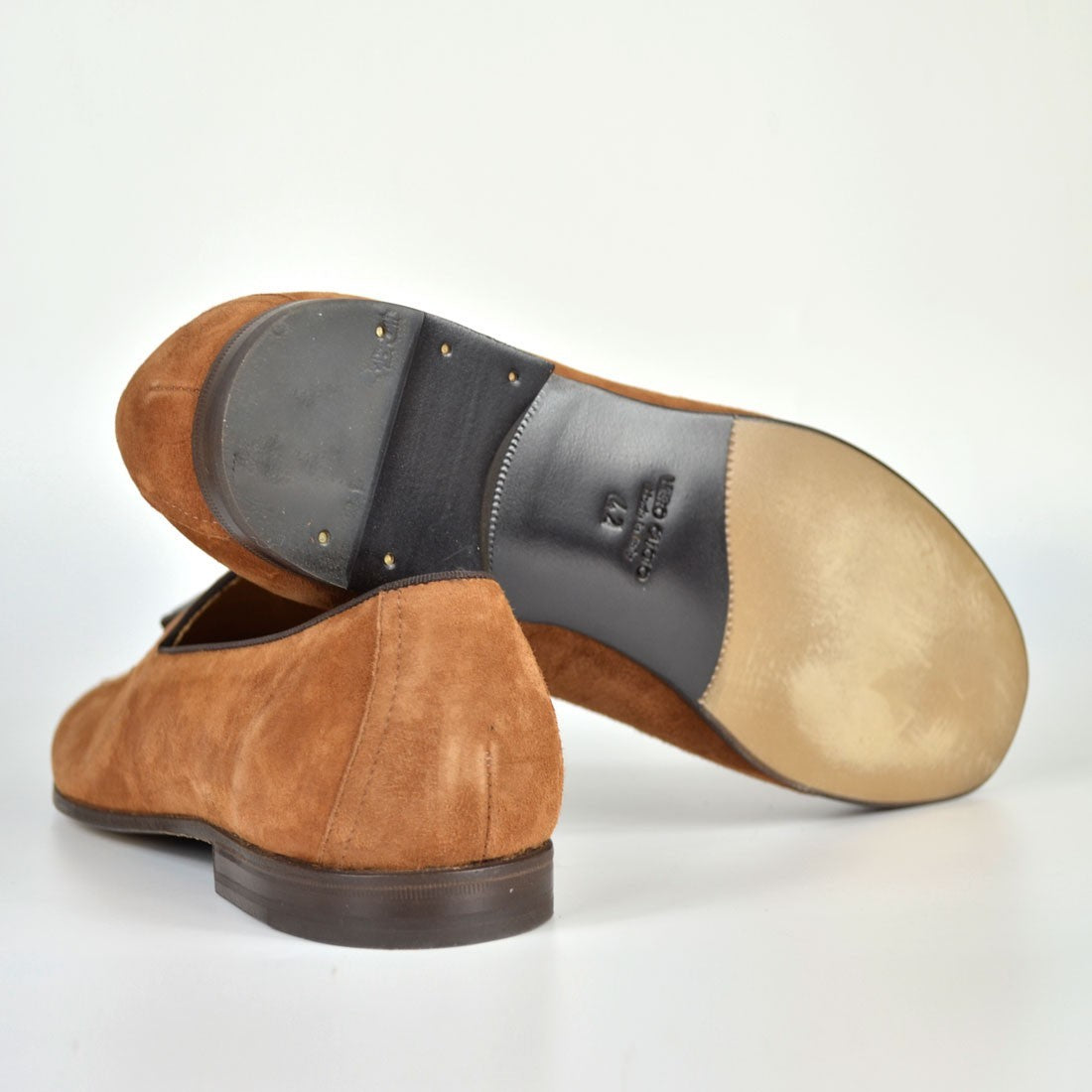 Ponza Suede Cognac