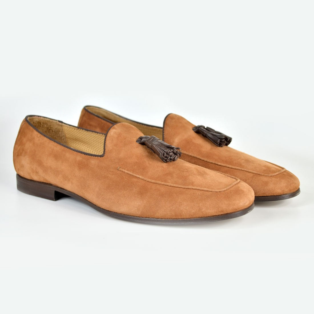 Ponza Suede Cognac