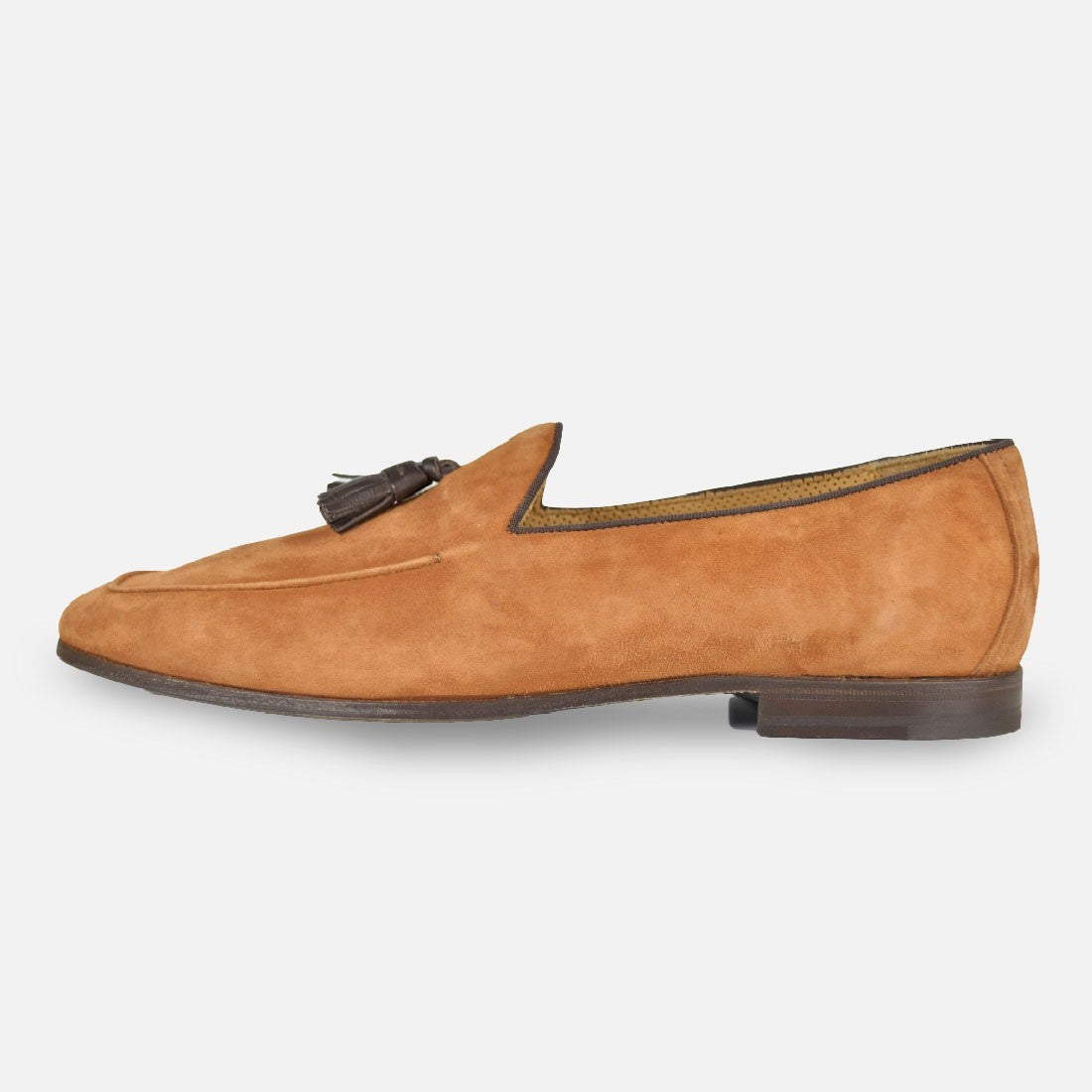 Ponza Suede Cognac