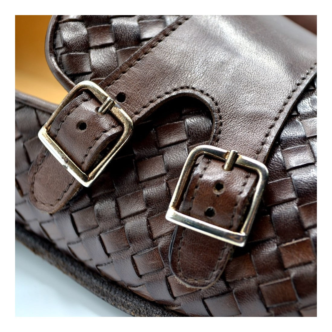 Riccione Intrecciato Marrone scuro