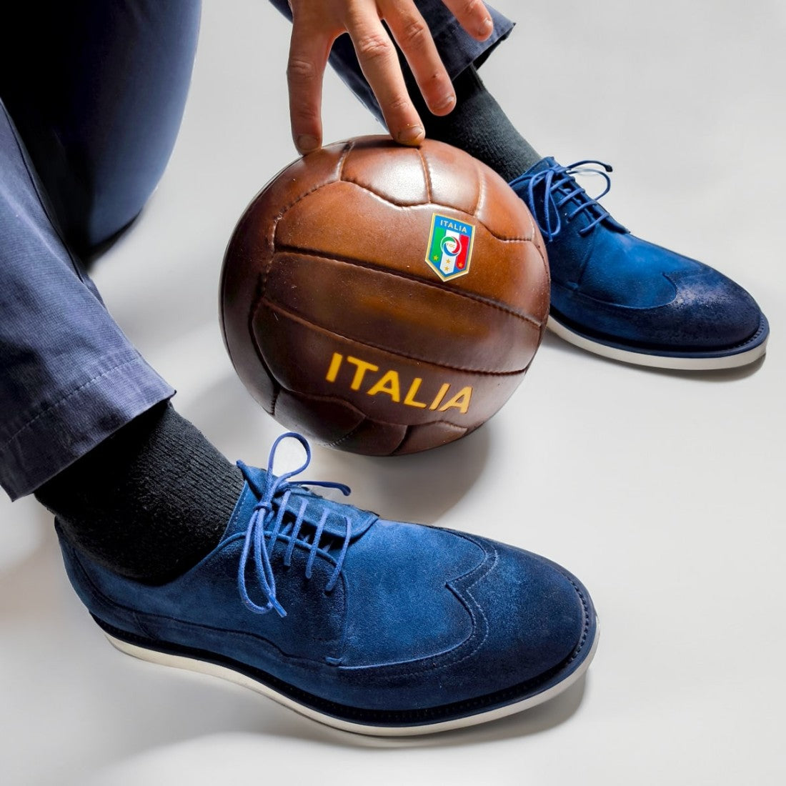 Roma Suede Bluette