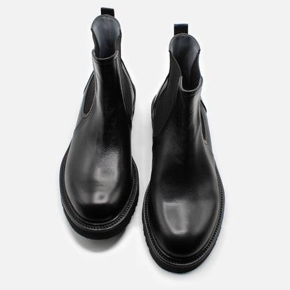 Moena Black Calfskin
