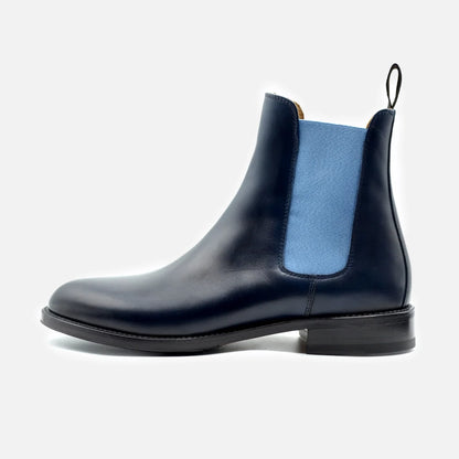 Alissa Calfskin Dark Blue