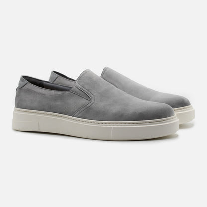 Elba Suede Light Grey