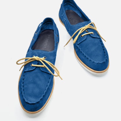 Positano Suede Bluette