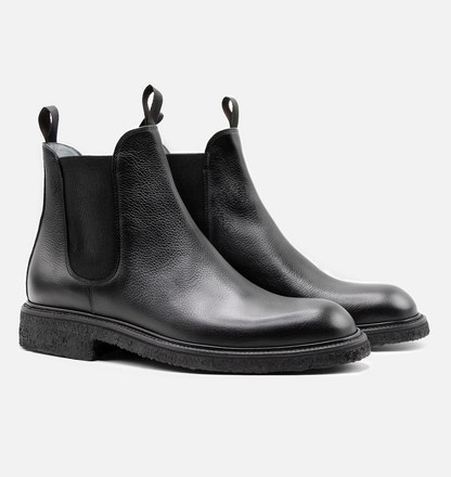 Ussita Black Calfskin