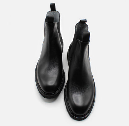 Ussita Black Calfskin