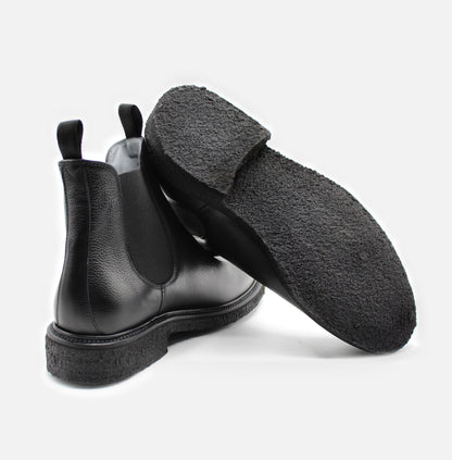 Ussita Black Calfskin