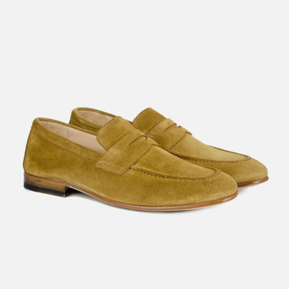 Catania Suede Mustard