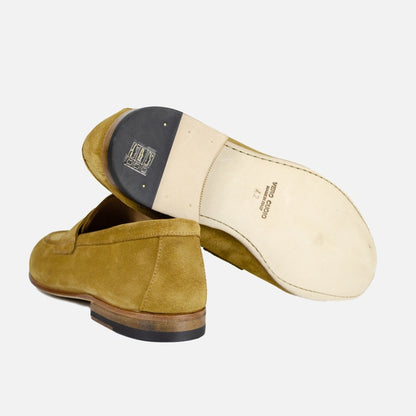 Catania Suede Mustard