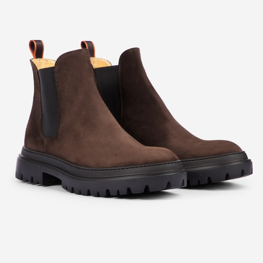 Cortina Suede Dark Brown