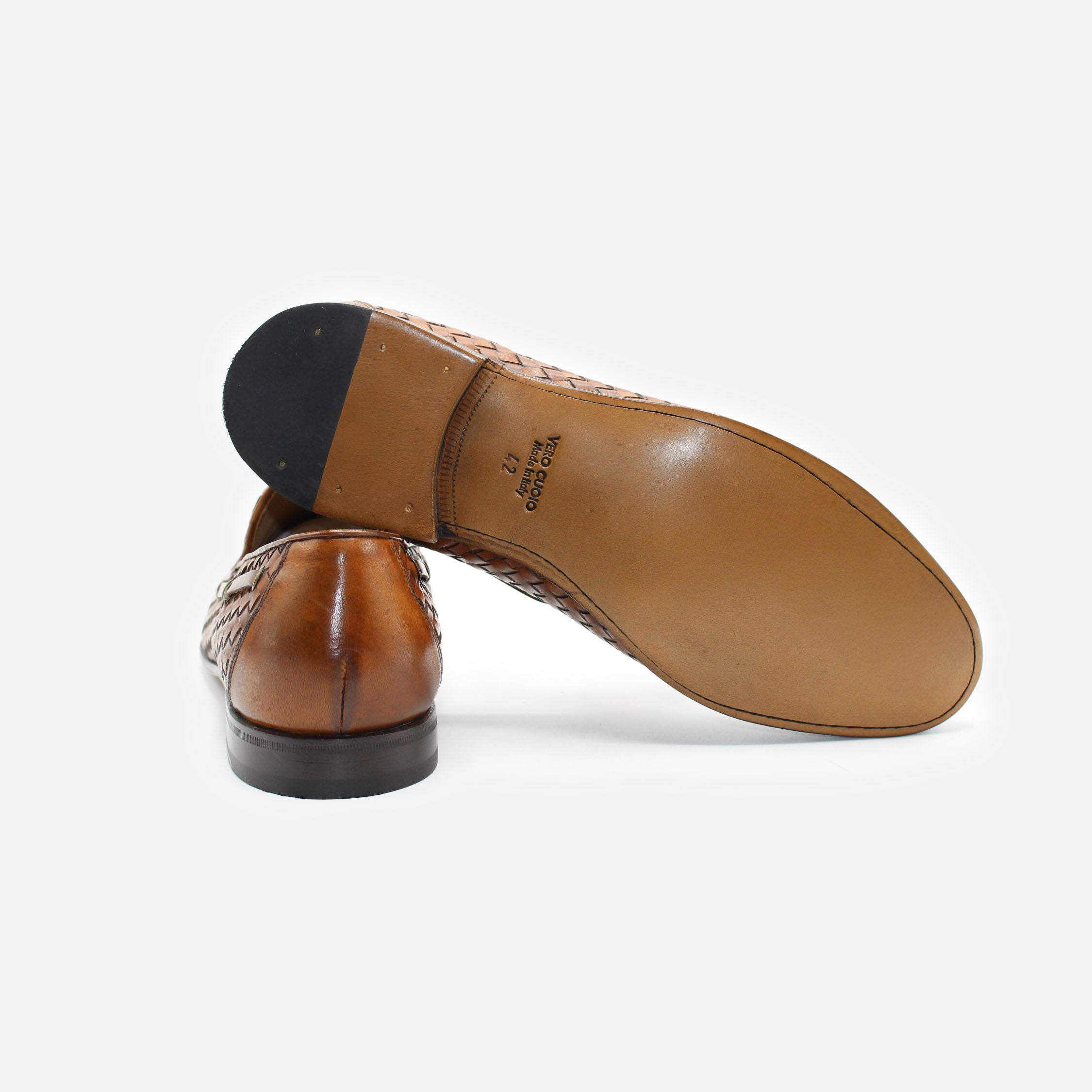 Gabicce Intrecciato Cognac