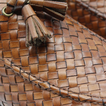 Gabicce Intrecciato Cognac
