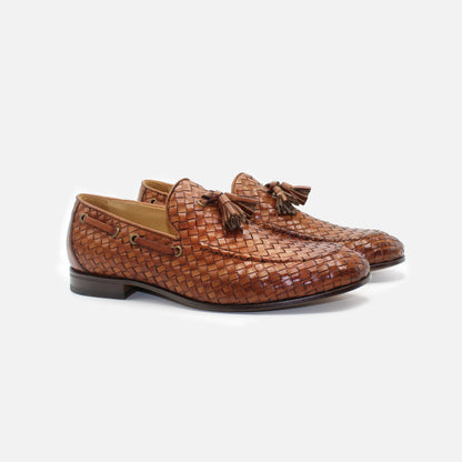 Gabicce Intrecciato Cognac