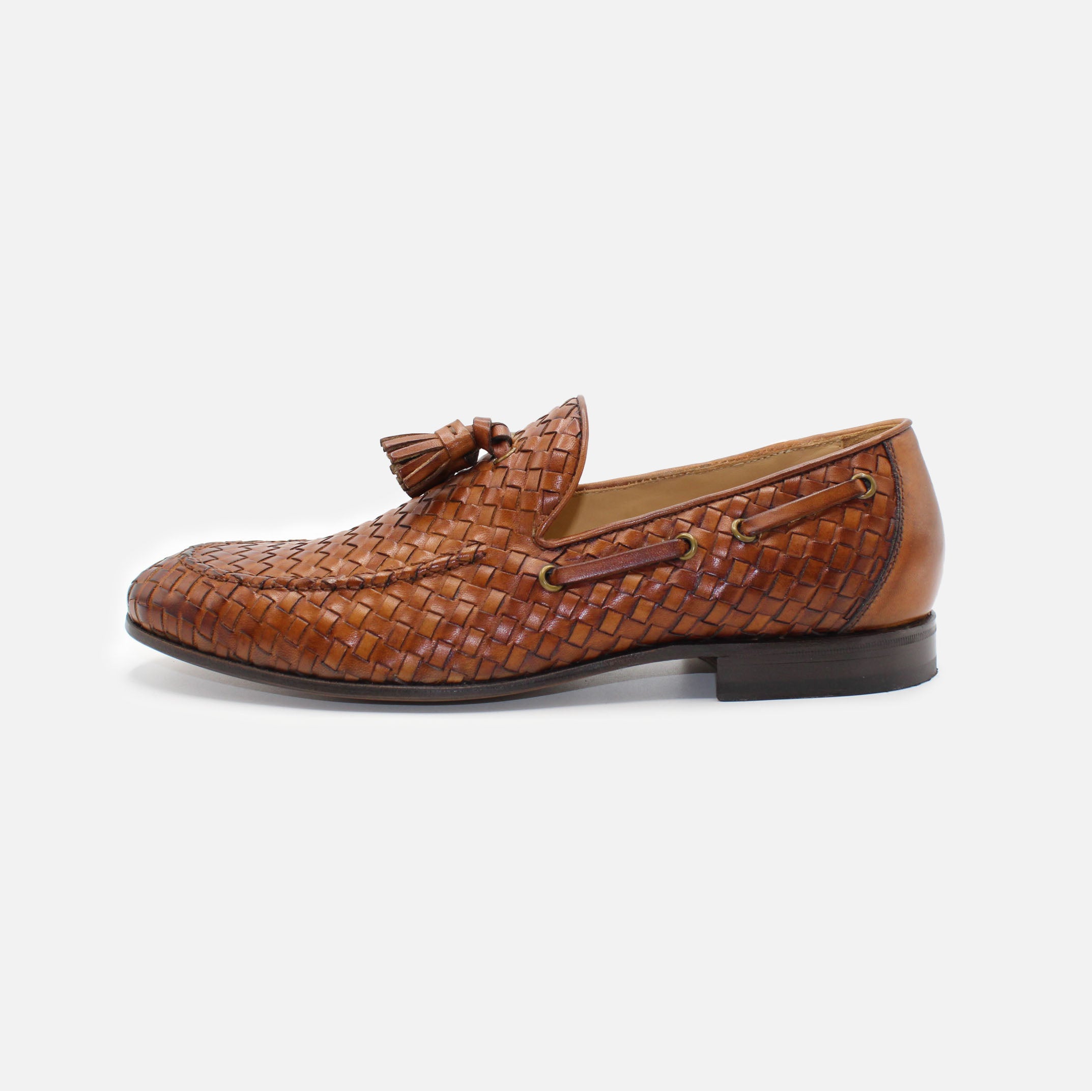 Gabicce Intrecciato Cognac