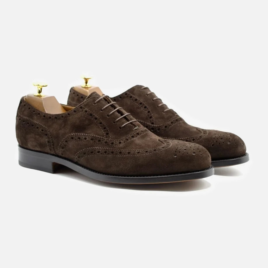 Madonie Suede Dark Brown