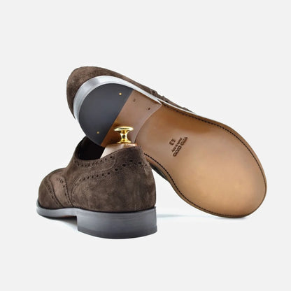 Madonie Suede Dark Brown