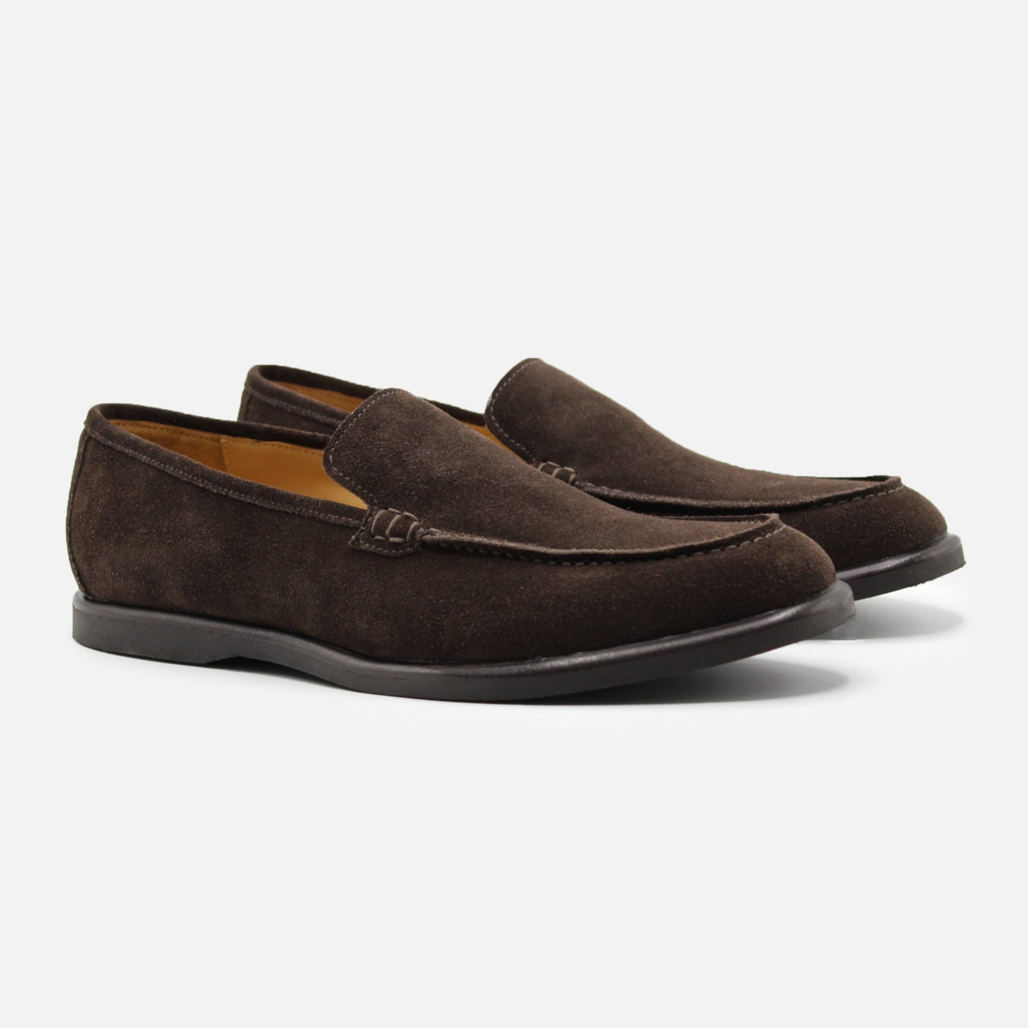 Procida suede dark brown 