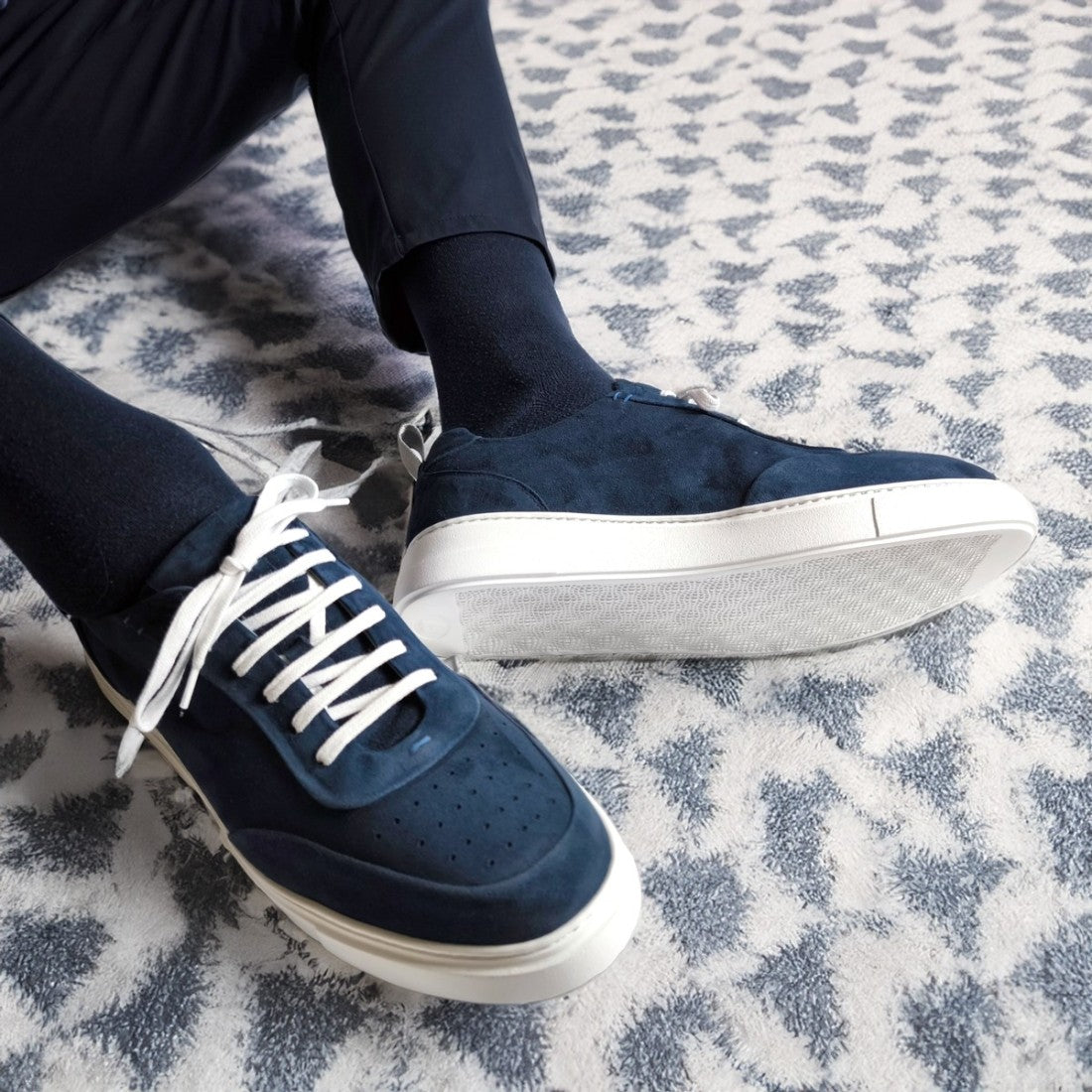 Pescara Suede Dark Blue