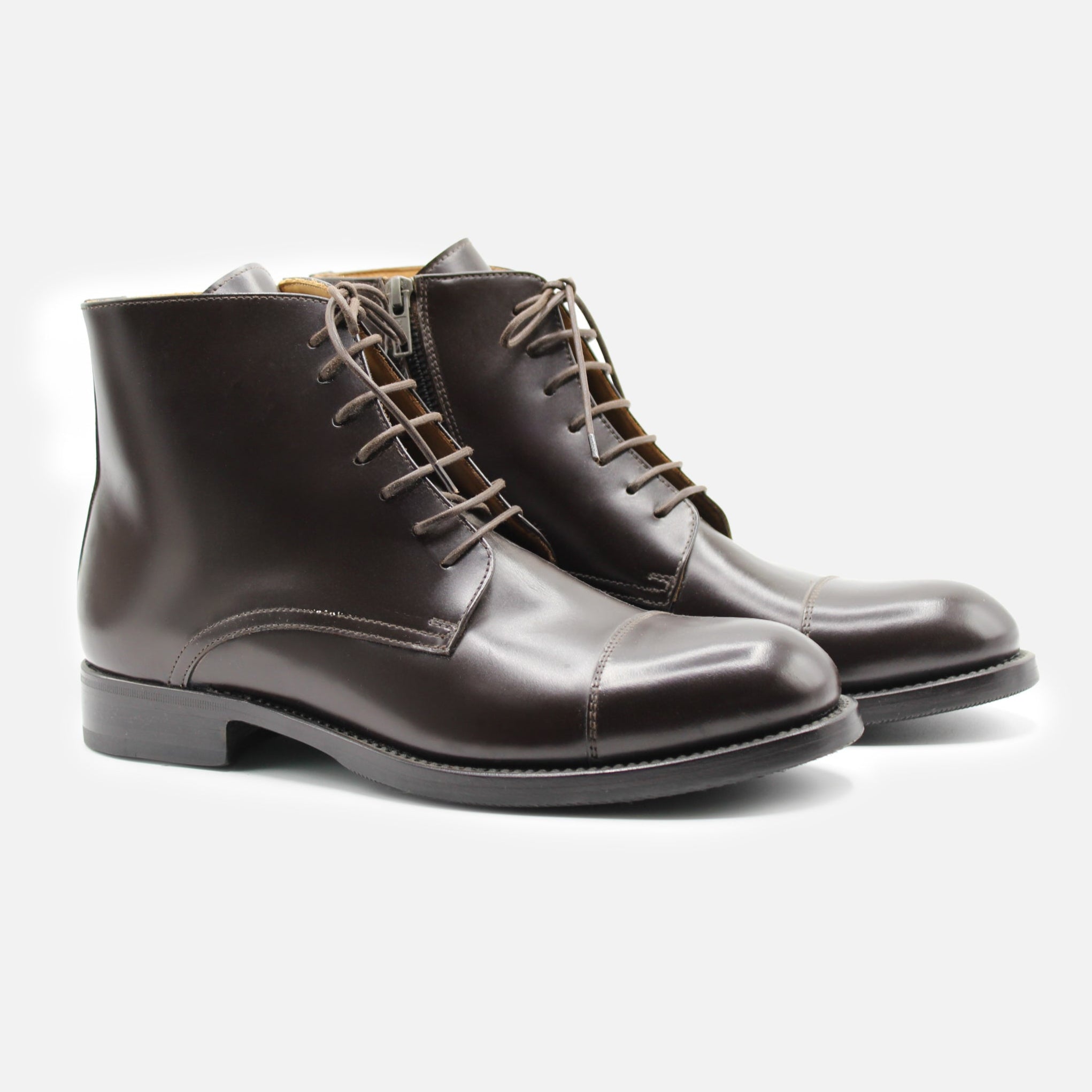 Sabina Leather Dark Brown
